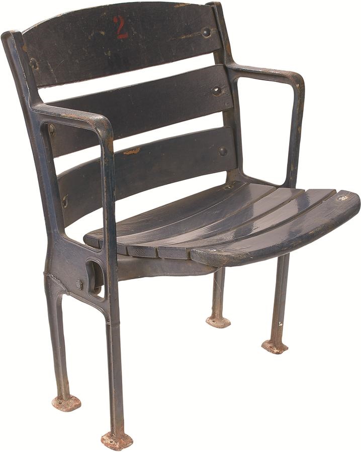 Stadium Artifacts - Forbes Field Stadium Seat