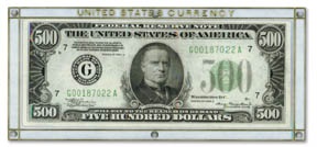 - 1934 Five Hundred Dollar Note