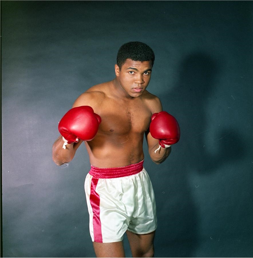 Muhammad Ali Definitive in Studio From-The-Camera Negative