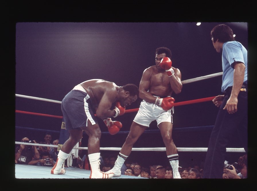 Collection of Muhammad Ali's Manager's Personal Ph - 1975 Muhammad Ali vs. Joe Frazier "Thrilla In Manila" From-The-Camera Fight Negatives (41)