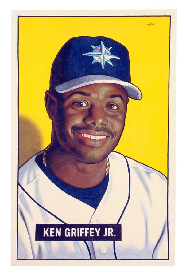 - Ken Griffey, Sr. 1951 Bowman Painting by Arthur Miller: A Card That Never Was (2015)
