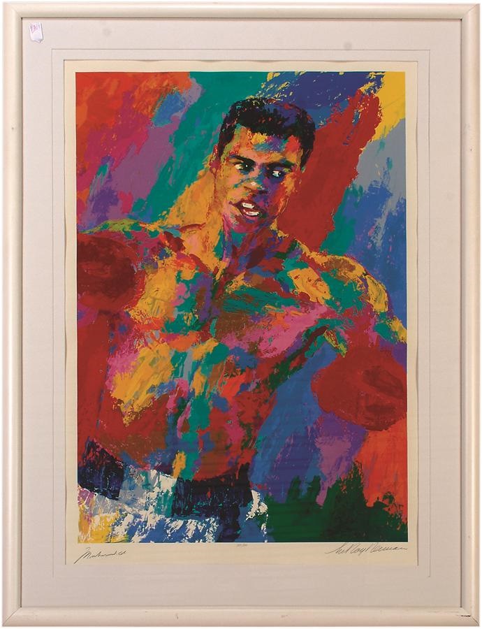 - Muhammad Ali by LeRoy Neiman Serigraph