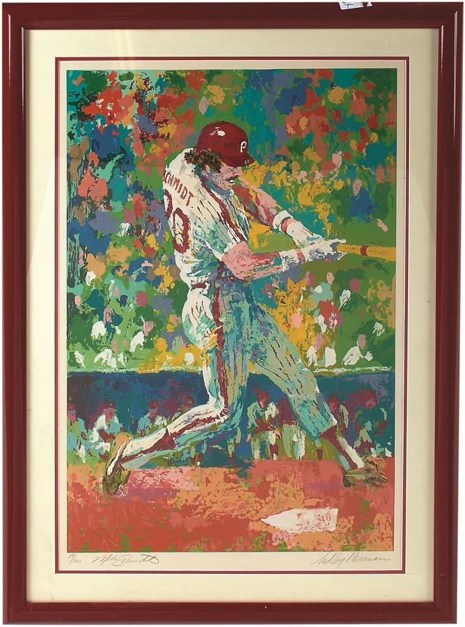 The LeRoy Neiman Collection - Mike Schmidt Serigraph by LeRoy Neiman