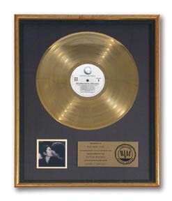 Beatles Awards - John Lennon Yoko Ono Gold Record Award
