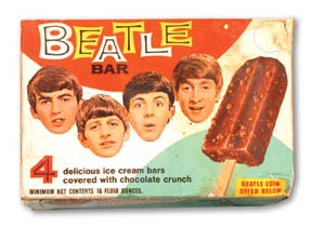The Beatles Ice Cream Bar Box (6.5x5x3)