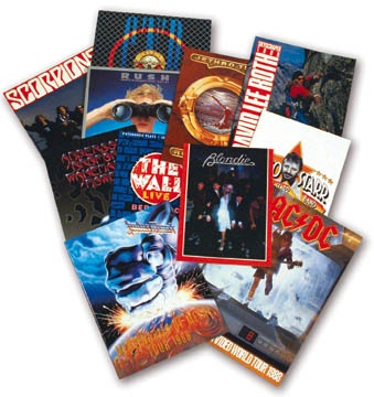 Concerts - Rock Tour Program Book Collection (79)