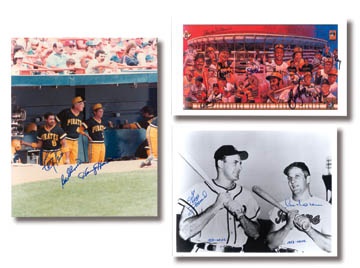 - Baseball Stars Signed Photograph Collection (49)