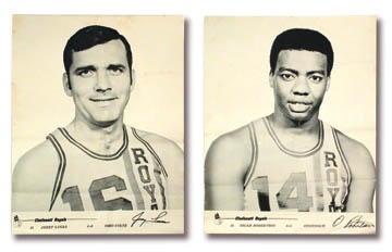 - Mid-1960's Cincinnati Royals Promotional Poster Collection (11)