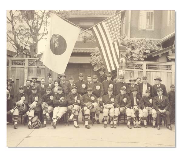 1934 Tour of Japan Team Photograph (8x10")