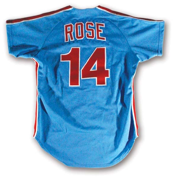 Pete Rose - 1982 Pete Rose Game Worn Jersey