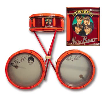 - The Beatles' Ringo Toy Drums (3)