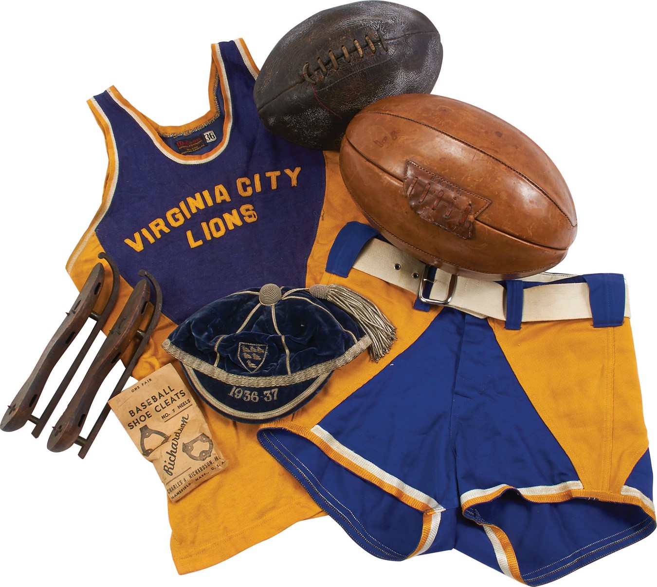 Vintage Sports Equipment Collection (70+) - 19th Century & Beyond