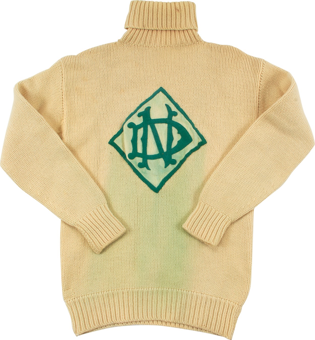 Early Notre Dame Football Letterman's Sweater