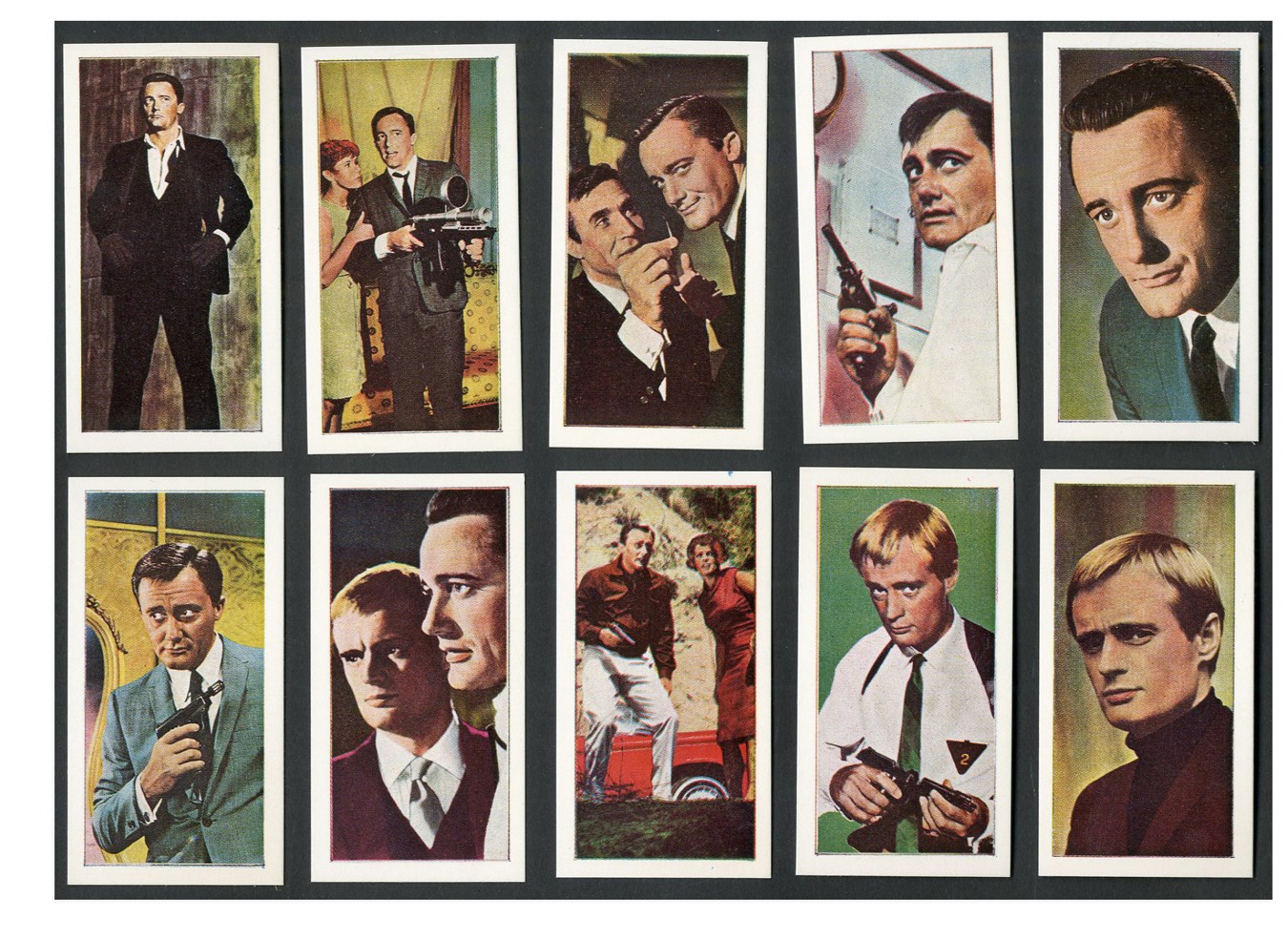 Baseball and Trading Cards - 1966 Cadet Sweets High Grade "Man From Uncle" Complete Set (50)
