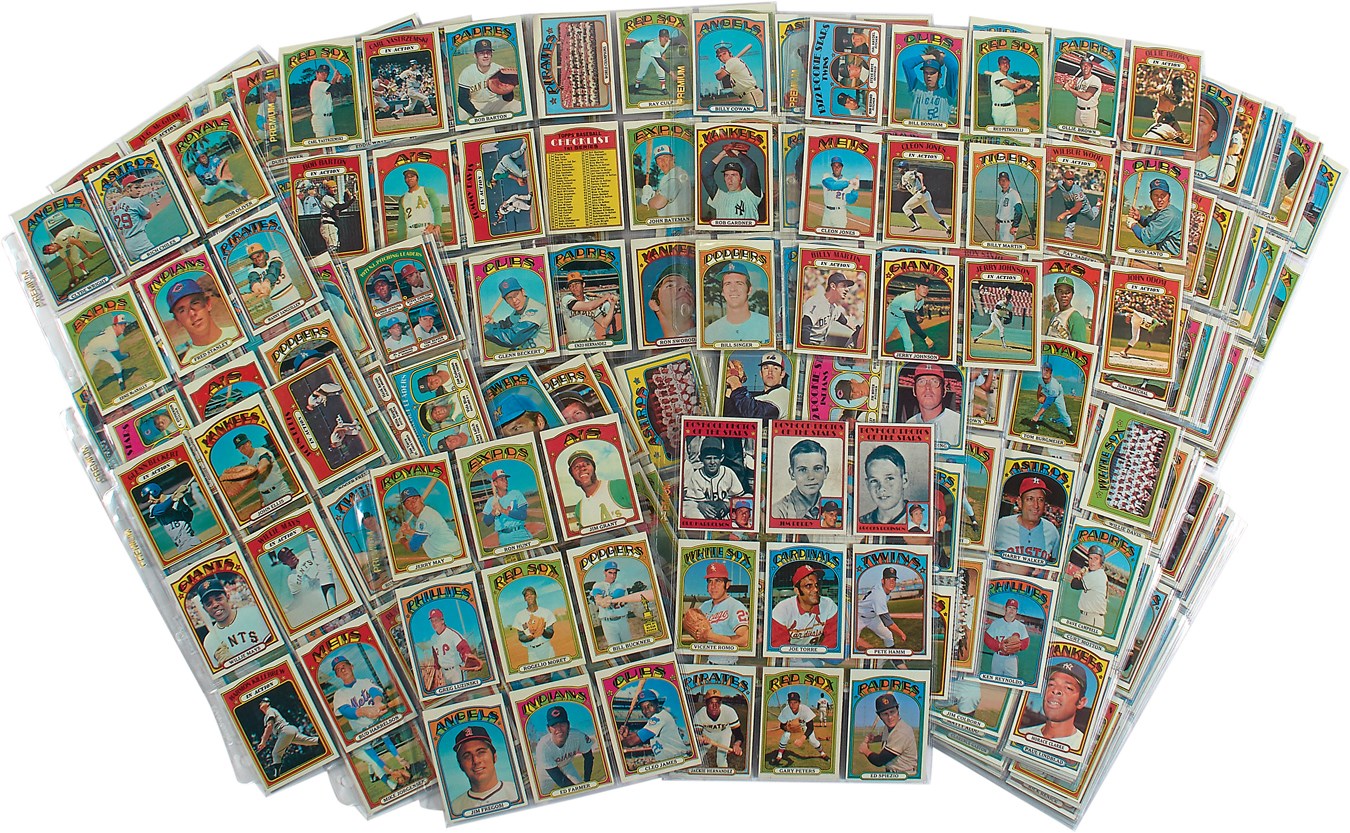 Baseball and Trading Cards - 1972 Topps Baseball Complete Set