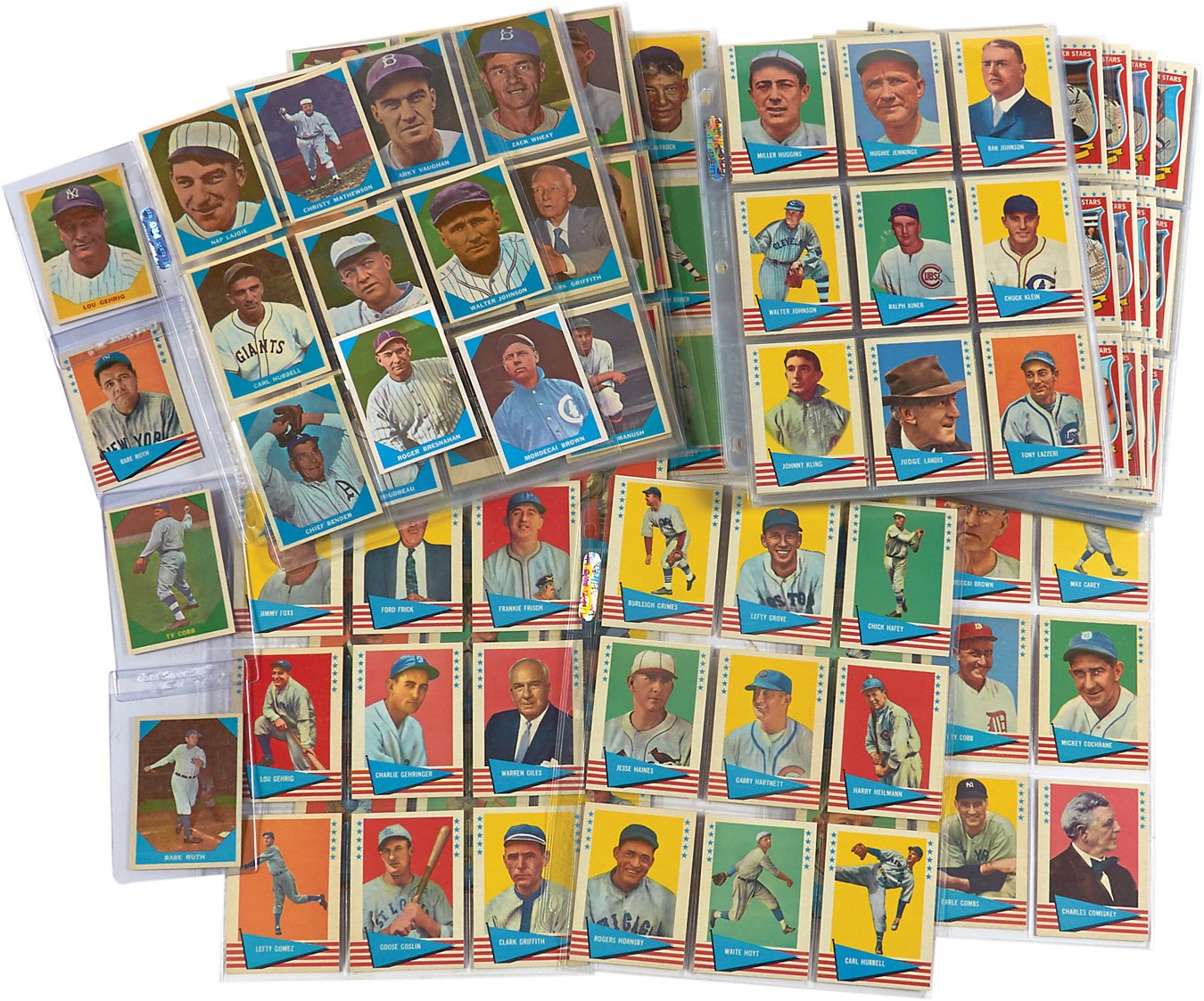 1960-76 Topps and Fleer Complete Sets and Large Subsets Collection (1850+ cards!)
