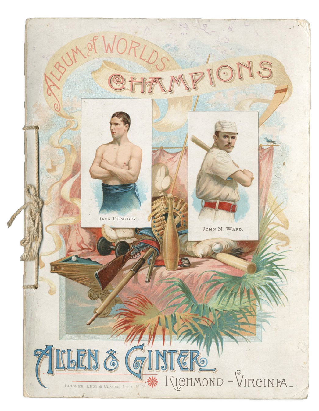 Baseball and Trading Cards - 1887 Allen & Ginter Worlds Champions N28 Album