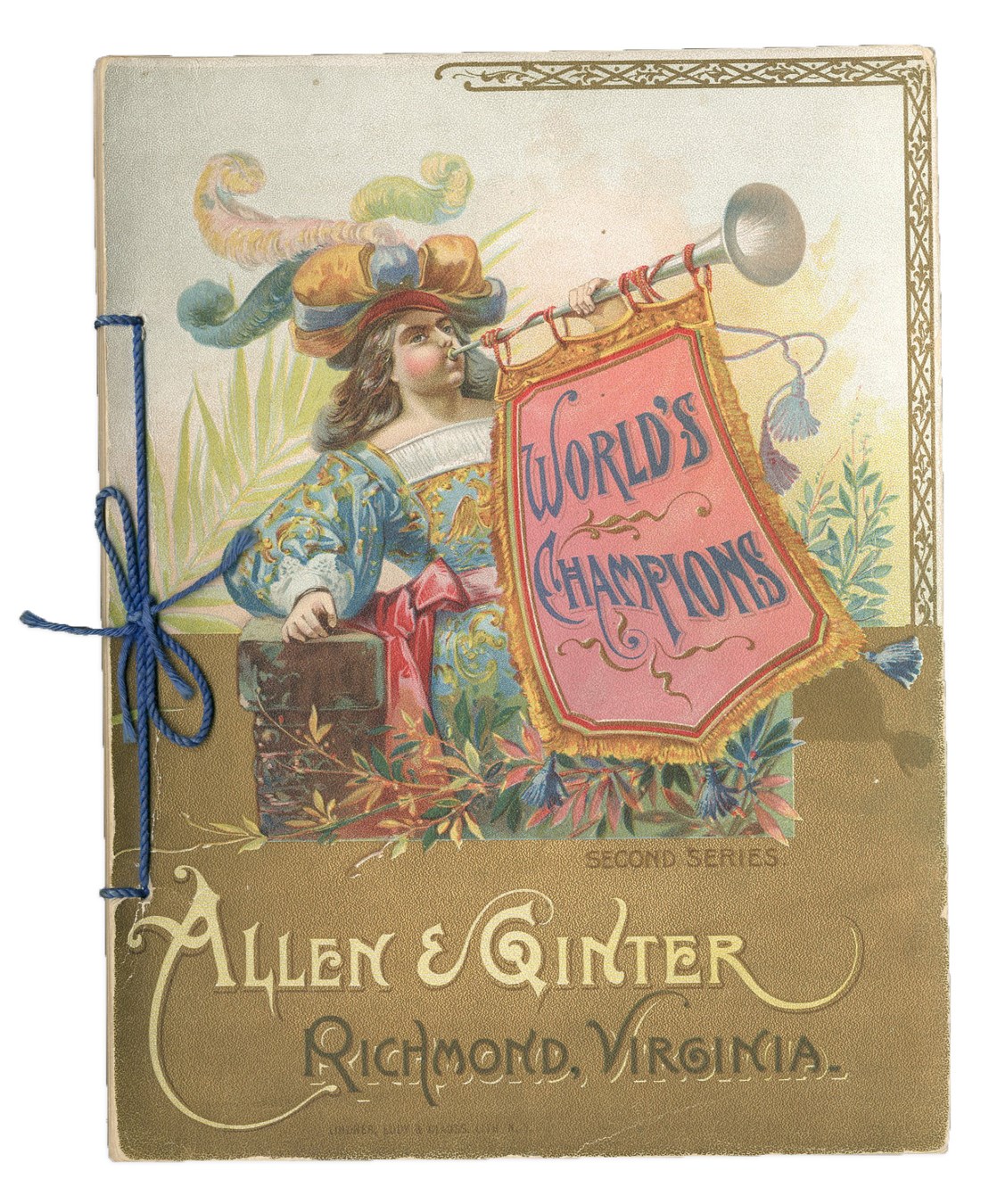 Baseball and Trading Cards - 1888 Allen & Ginter World's Champions Second Series Album