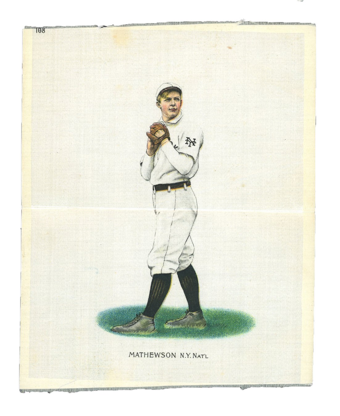 Baseball and Trading Cards - Christy Mathewson S81 Silk Premium