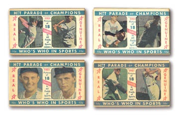 Sports Cards - 1951 Berk-Ross Complete Set