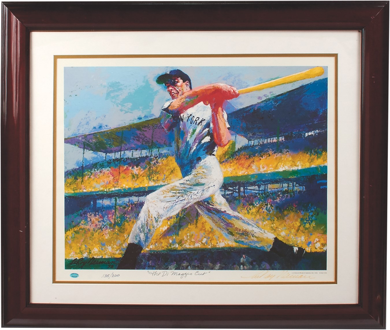 Baseball Autographs - Joe DiMaggio & Ted Williams Autograph Collection (5)