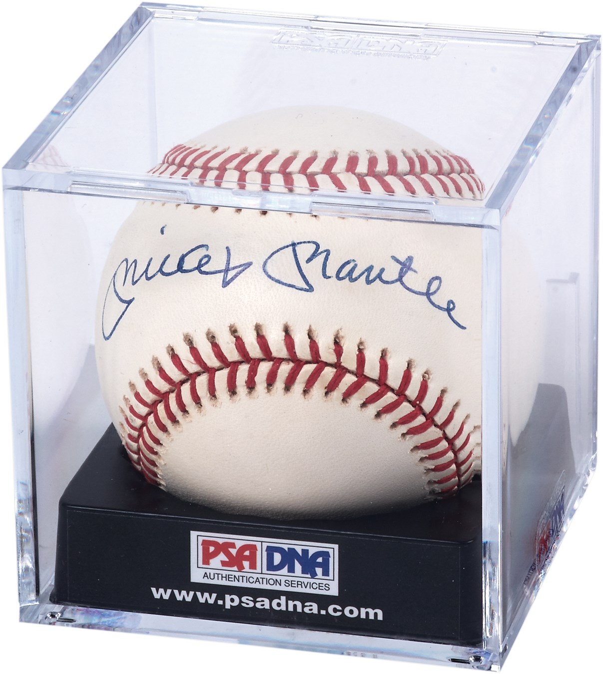 - Mickey Mantle Single-Signed Baseball (PSA MINT 9)