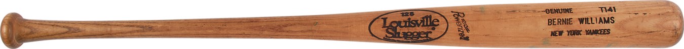 Baseball Equipment - Bernie Williams Game Used Yankees Bat (PSA 8)