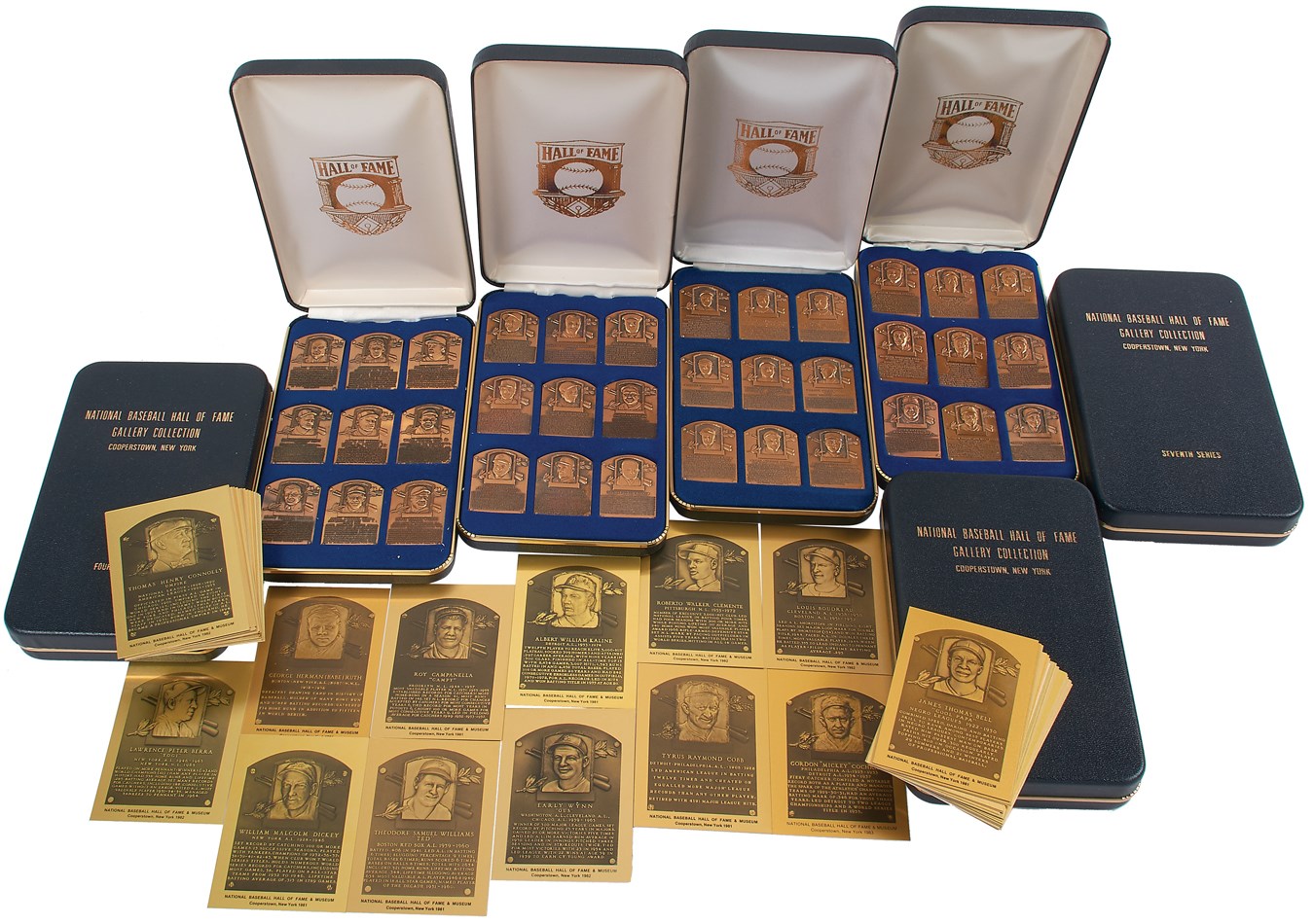 Baseball Memorabilia - National Baseball Hall of Fame Limited Edition Sets