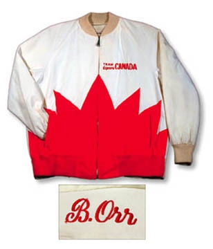 Bobby Orr - Bobby Orr’s 1972 Canada Russia Series Team Canada Jacket