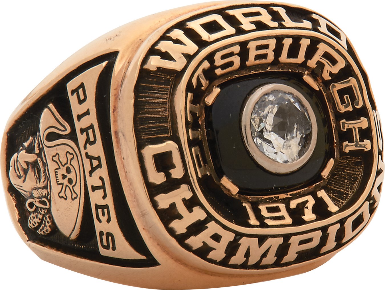 Clemente and Pittsburgh Pirates - 1971 Roberto Clemente Pittsburgh Pirates World Championship Ring