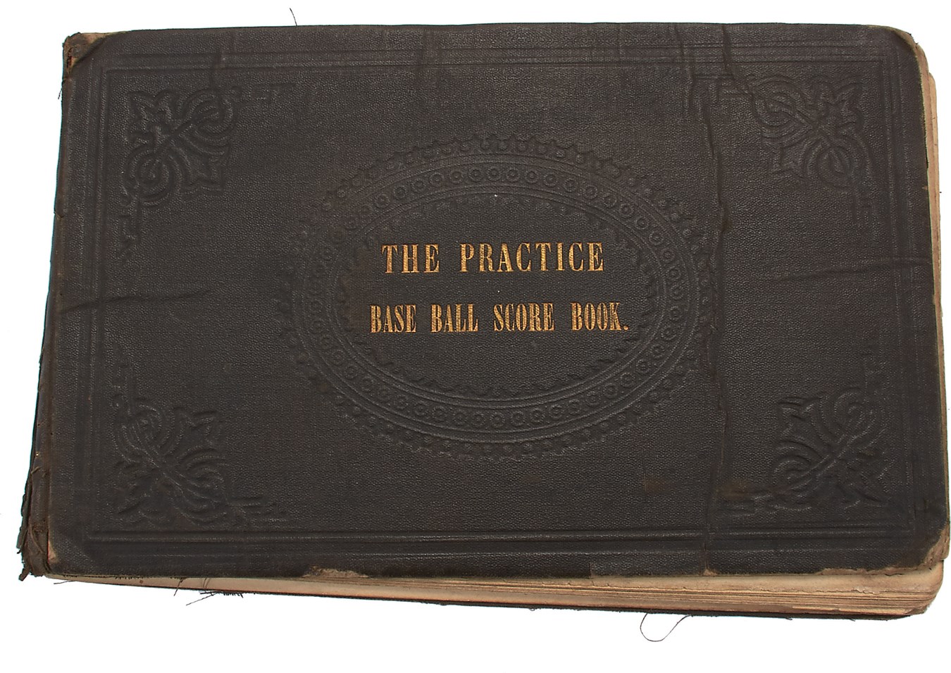 1874 Baseball Score Book