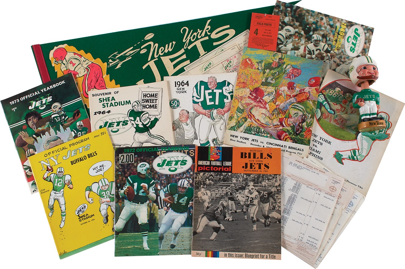Football - 1969 World Champion New York Jets Collection & More (22)