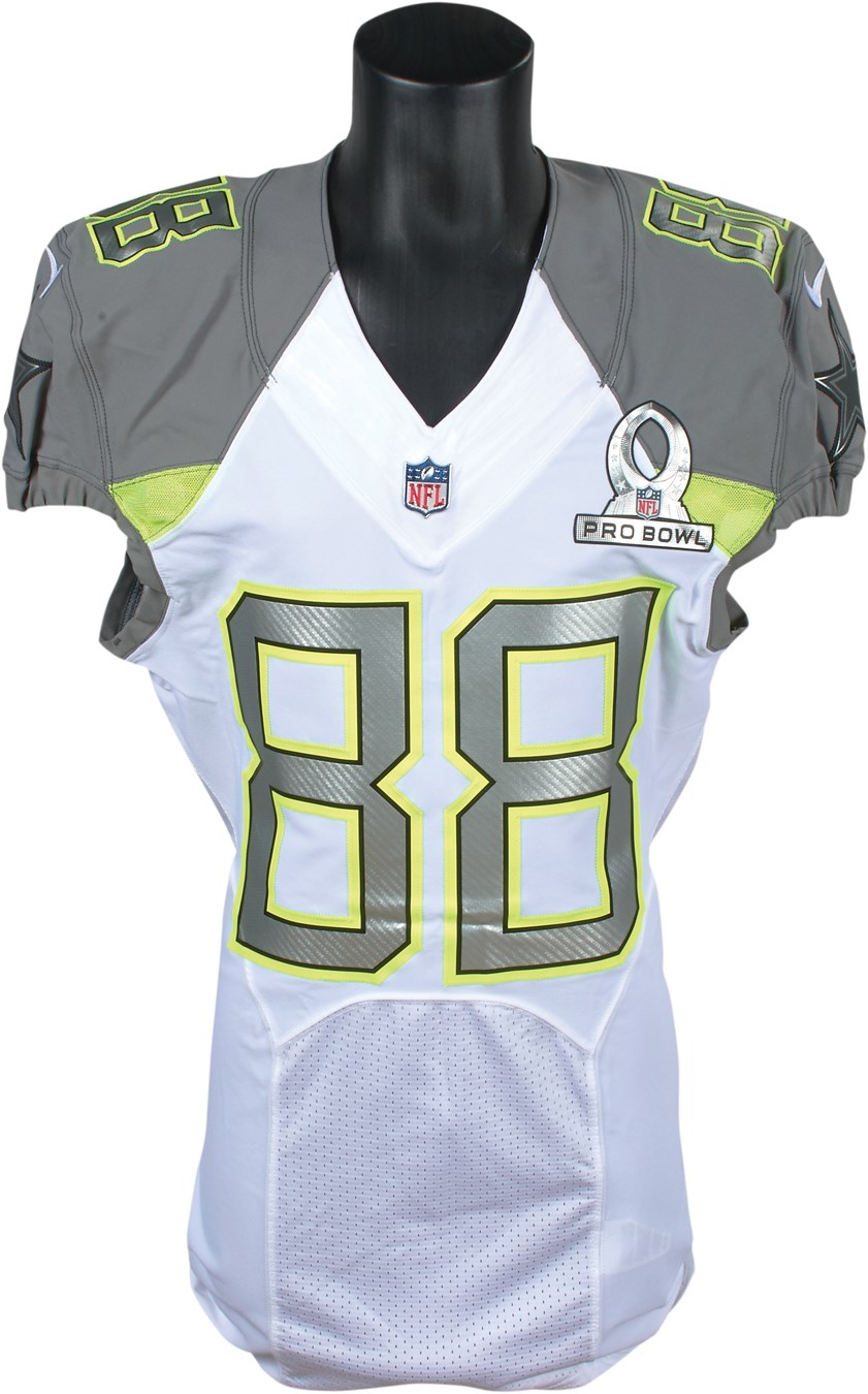 Football - 2015 Dez Bryant Game Issued Pro Bowl Jersey (NFL PSA COA)