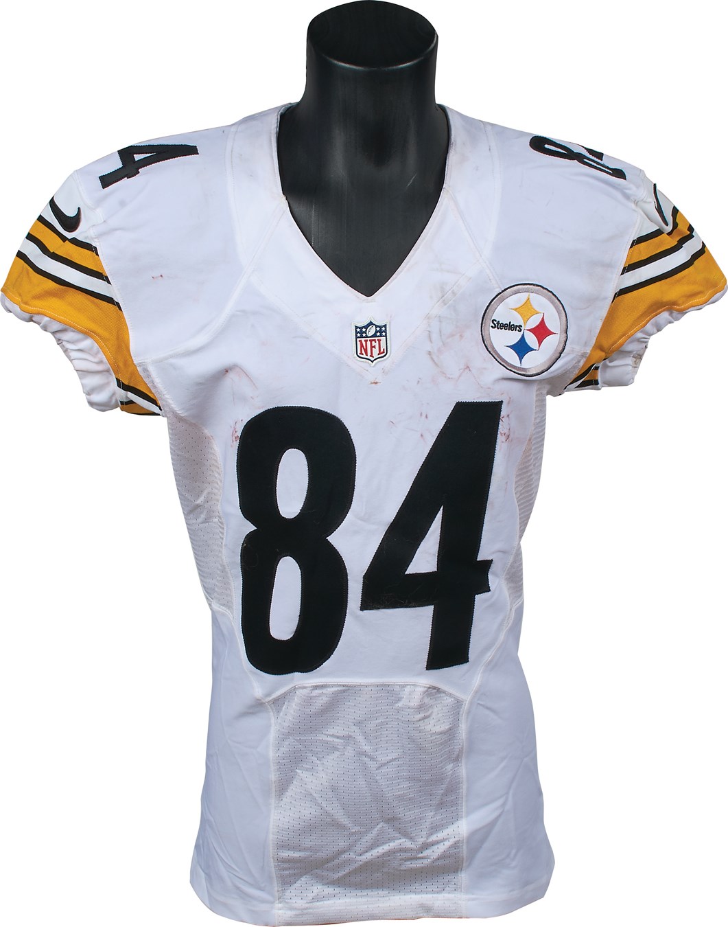 Football - September 11, 2014 Antonio Brown Pittsburgh Steelers Signed Game Worn Jersey (Photo-Match)