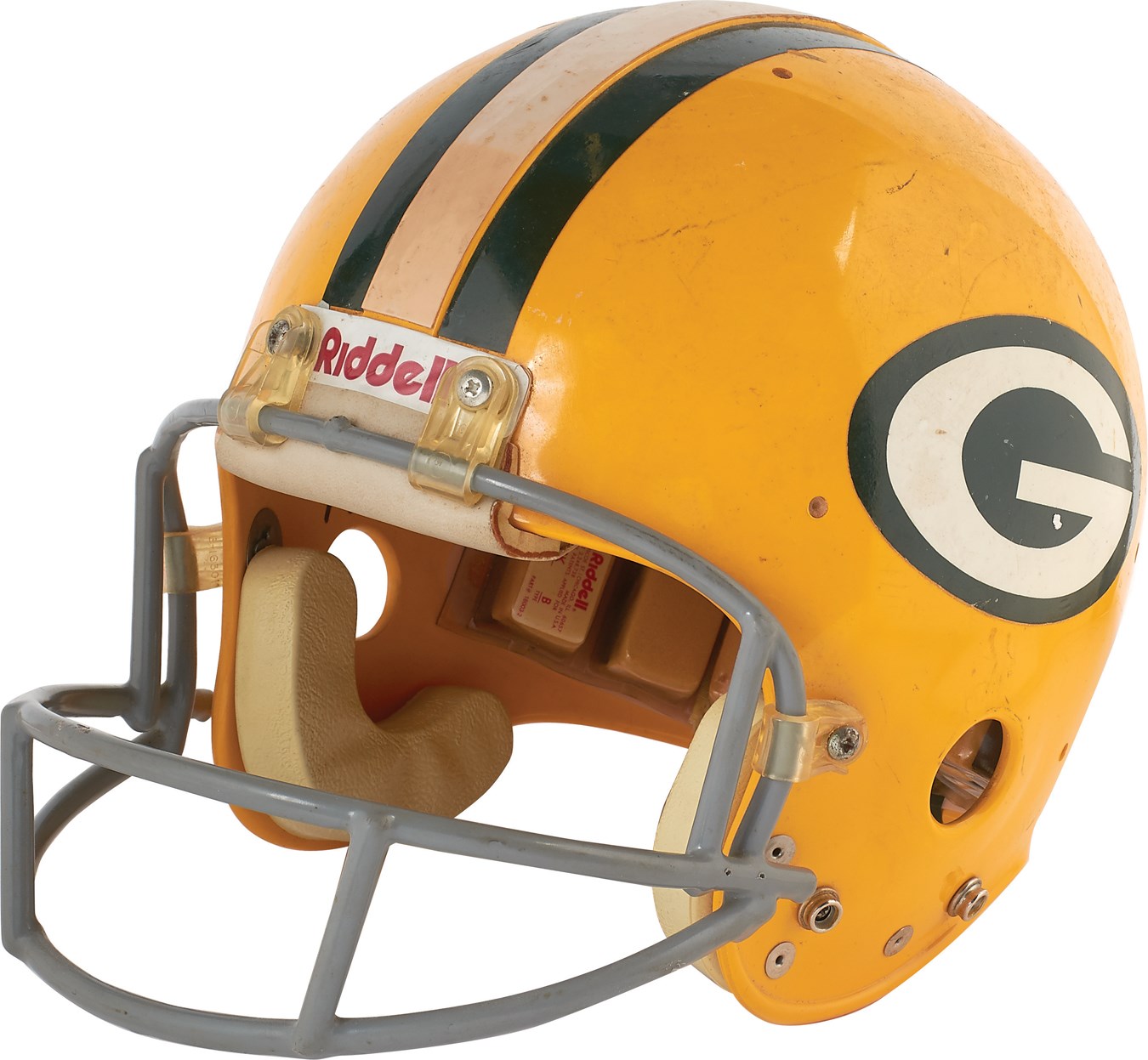 Football - 1980s Green Bay Packers Game Worn Helmet