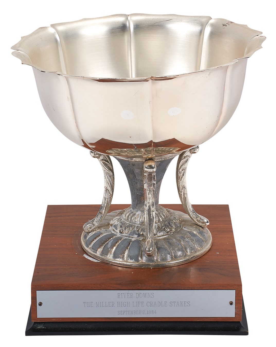 "Spend A Buck" 1984 Cradle Stakes Trophy