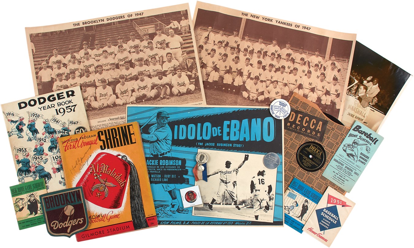 Great Jackie Robinson & Brooklyn Dodgers Vintage Collection (14)