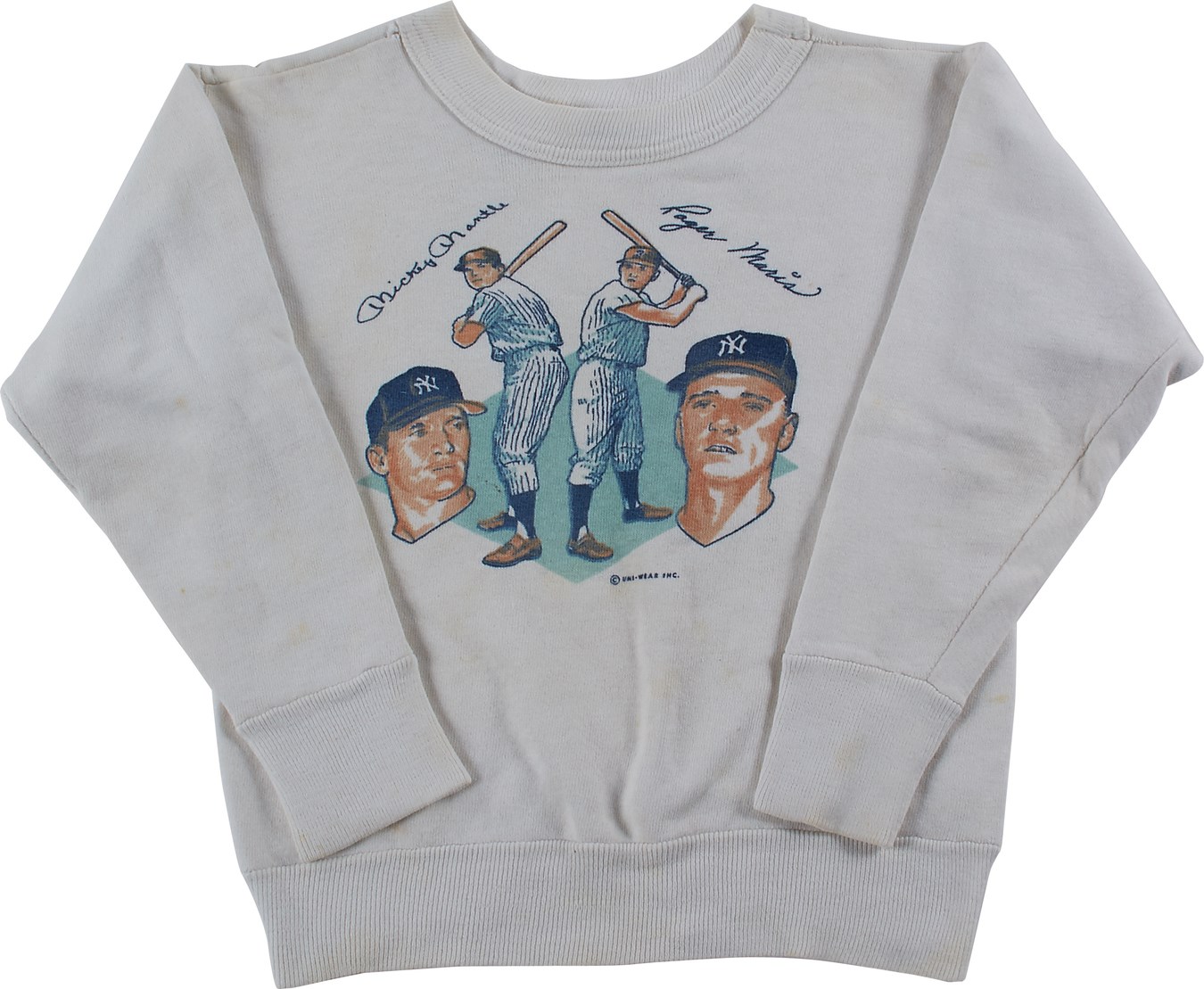 Mantle and Maris - 1961 Mickey Mantle, Roger Maris Sweatshirt