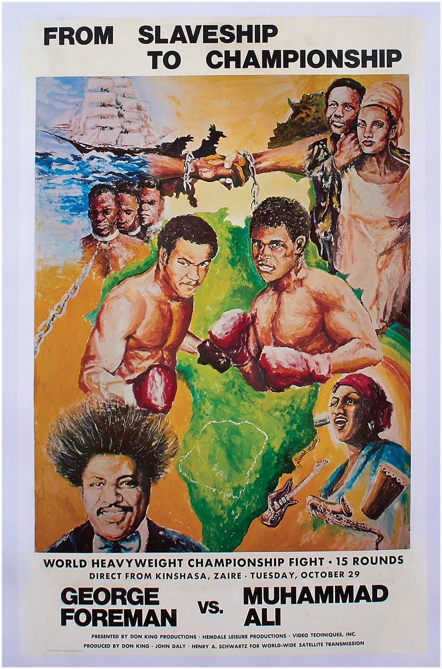 Muhammad Ali & Boxing - Ali Foreman On-site Poster