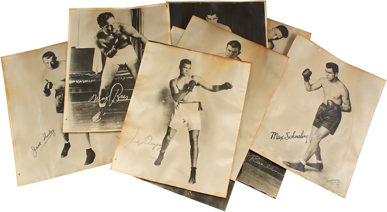 1930s "Greatest Boxing Champions" Bar Photographs (13)