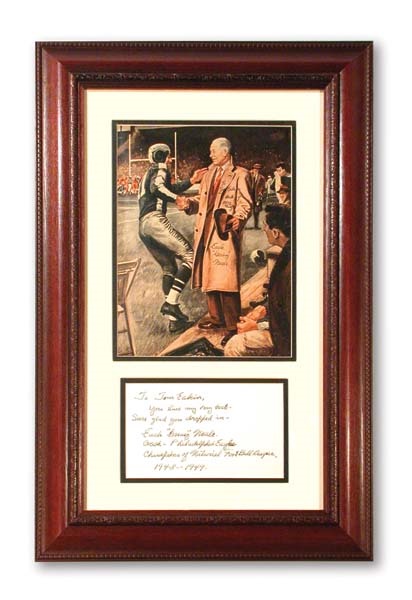 - Earle "Greasy" Neale Signature Display (16x24" framed)