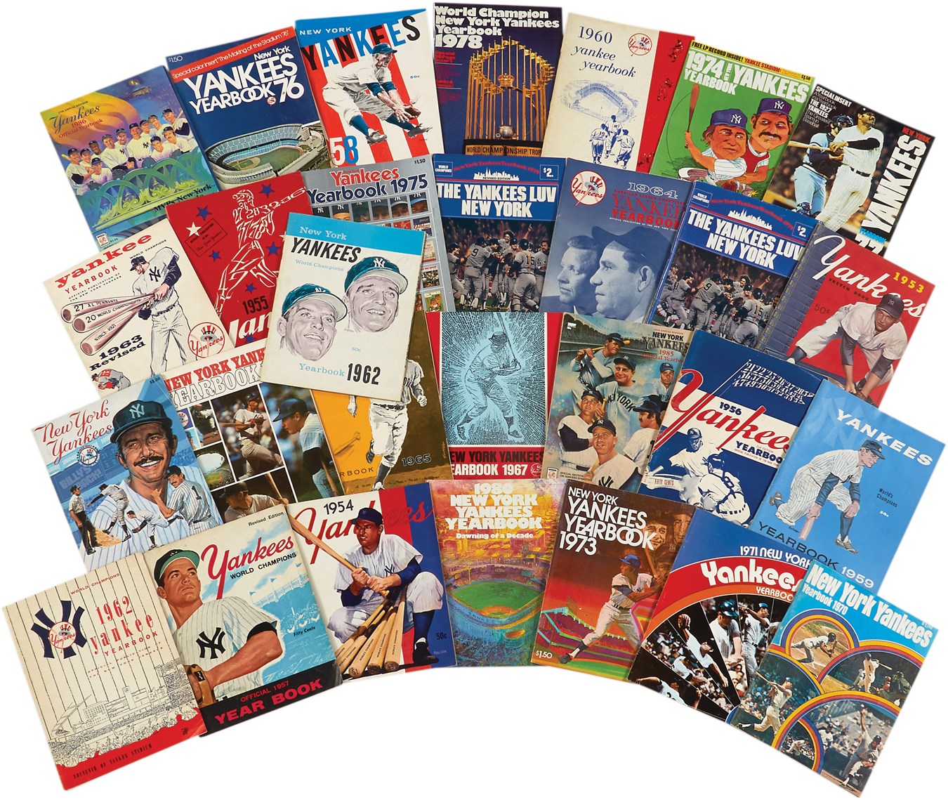 1950s-80s NY Yankee Yearbooks (28)