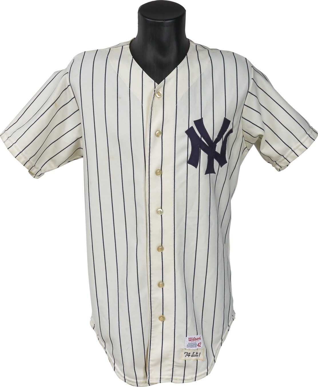 - 1974 Graig Nettles New York Yankees Game Worn Jersey