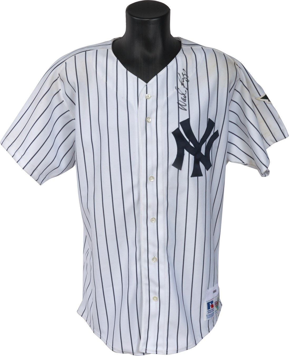 1993 Wade Boggs New York Yankees All-Star Game Worn Jersey (Photomatched)