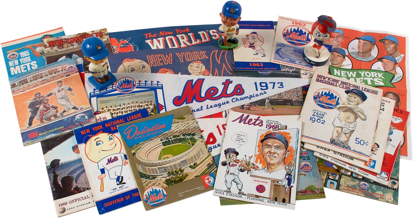 NY Yankees, Giants & Mets - Amazing New York Mets Collection (45+)