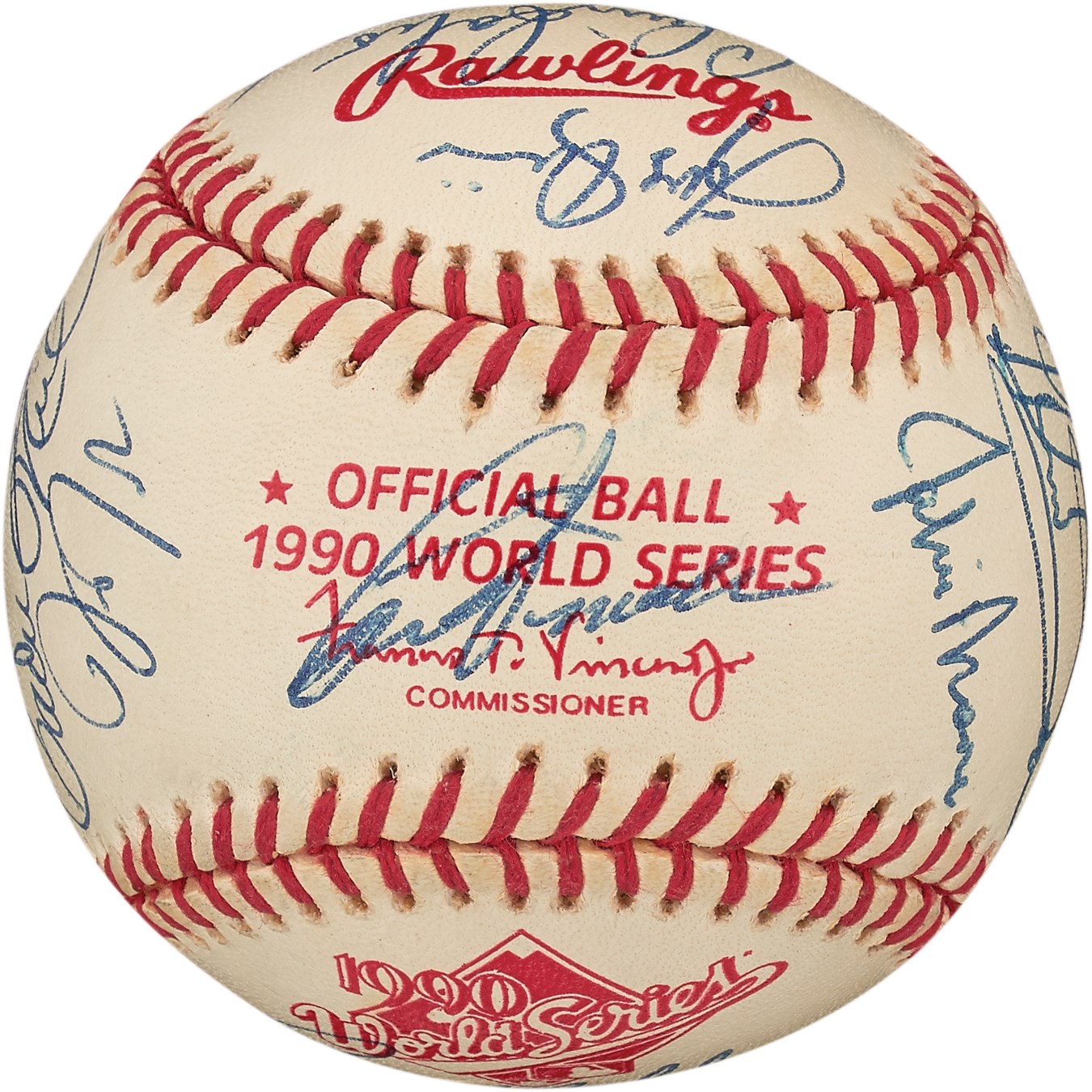 Sold at Auction: 1983 CINCINNATI REDS TEAM AUTOGRAPHED BALL