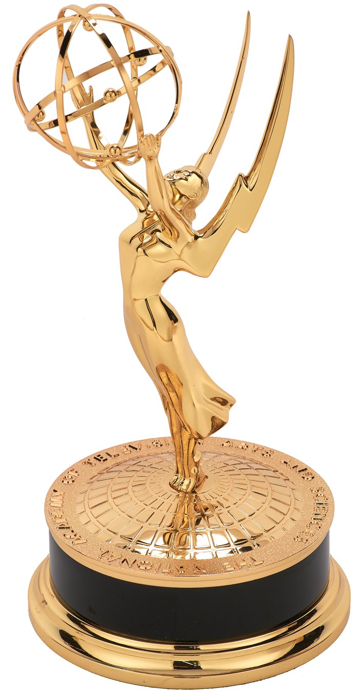 Pop Culture Autographs - Emmy Award Used for Display Purposes in Original Box