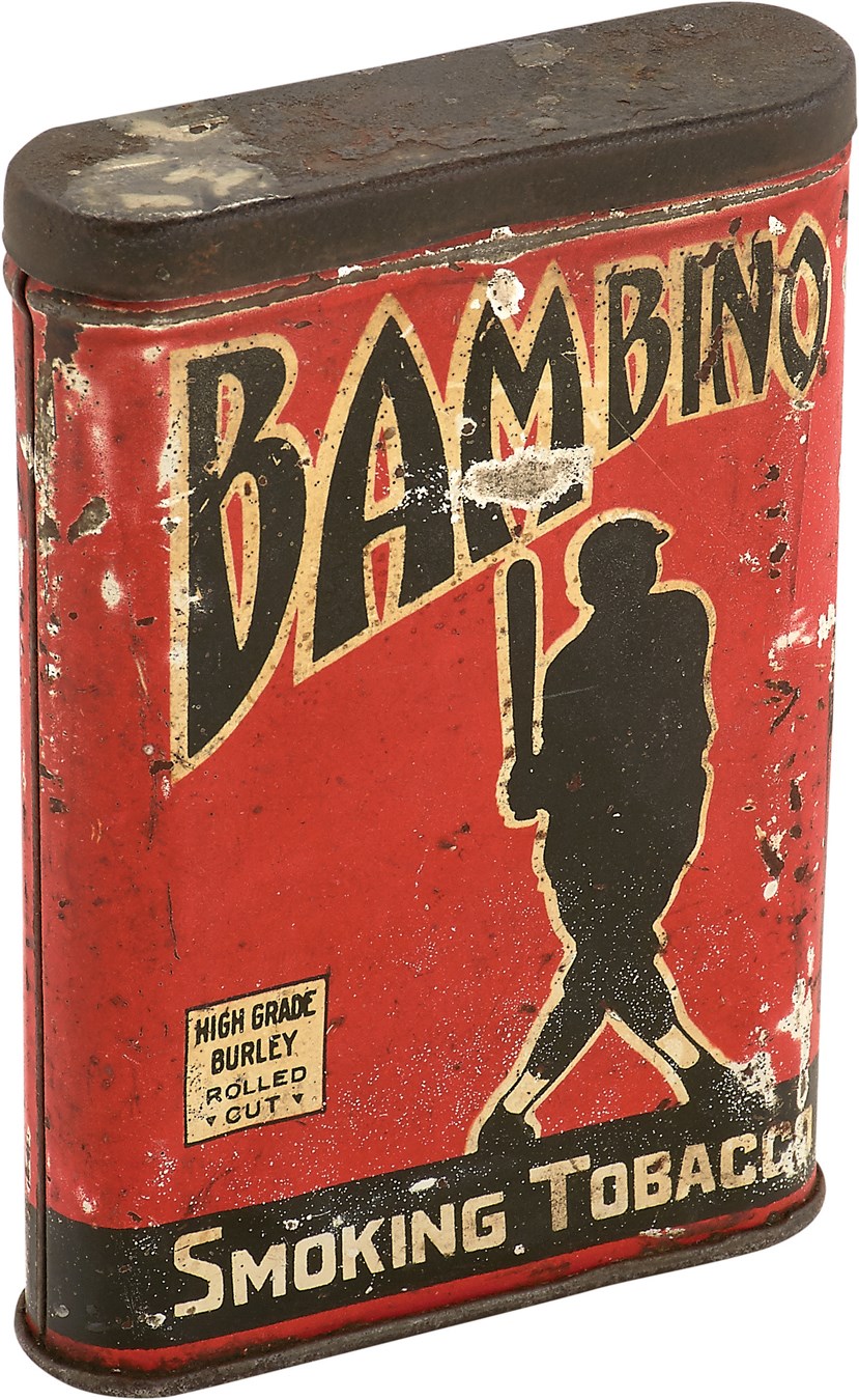 - Babe Ruth "Bambino" Tobacco Tin