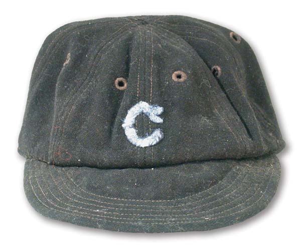 Cleveland Indians - Mid-1930's Hal Trosky Game Worn Cap