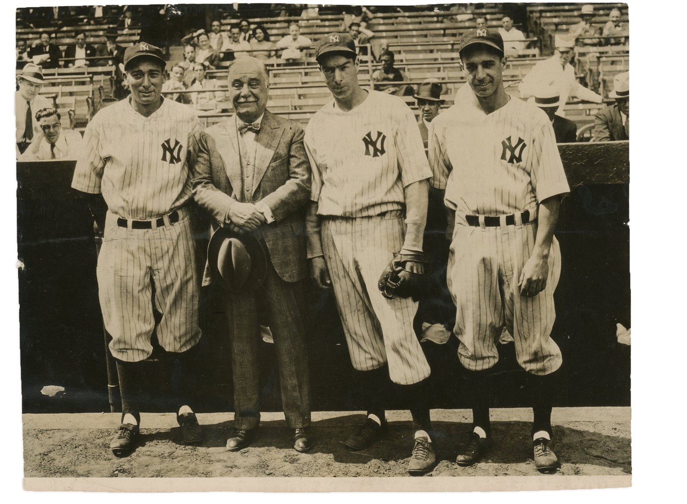 Sports Vintage Photography - The Yankee Mafia Type I Photograph (1937)